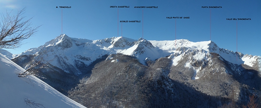 Punta Innominata, Gruppo del Monte Terminillo, Appennino, Pino Calandrella, Fabio D’Adamo, Stefano Cascavilla