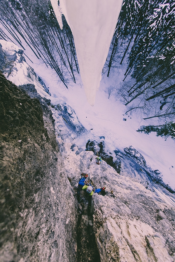 Brenta Dolomites, ice climbing, Claudio Migliorini