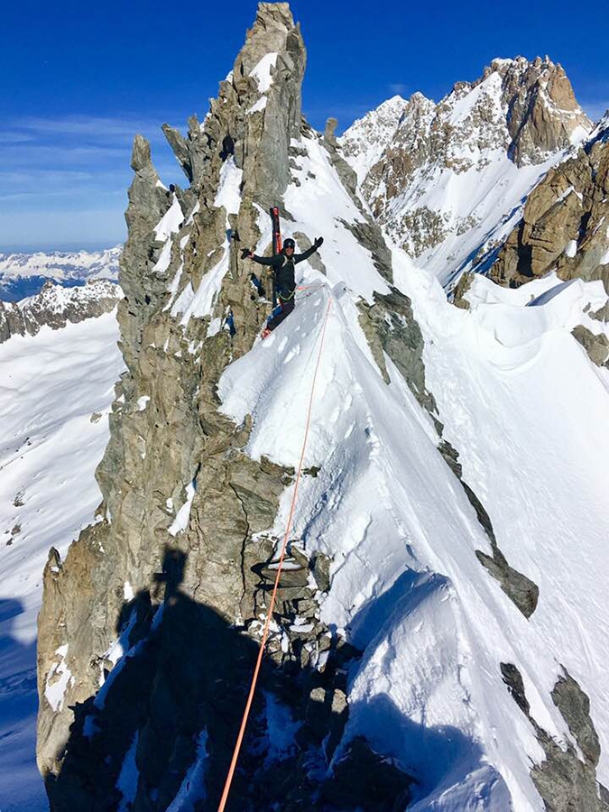 Jonathan Charlet, Christophe Henry, Triolet, Mont Blanc