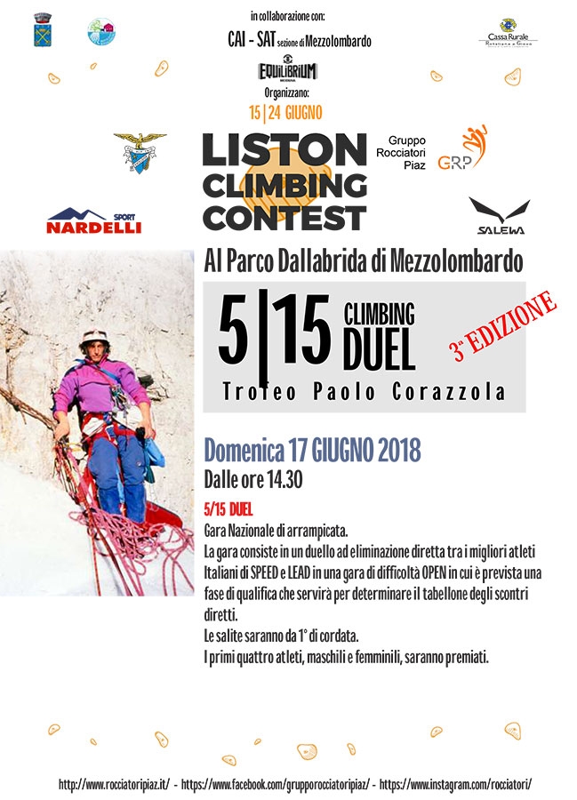 Liston Climbing Contest 2018 - Mezzolombardo