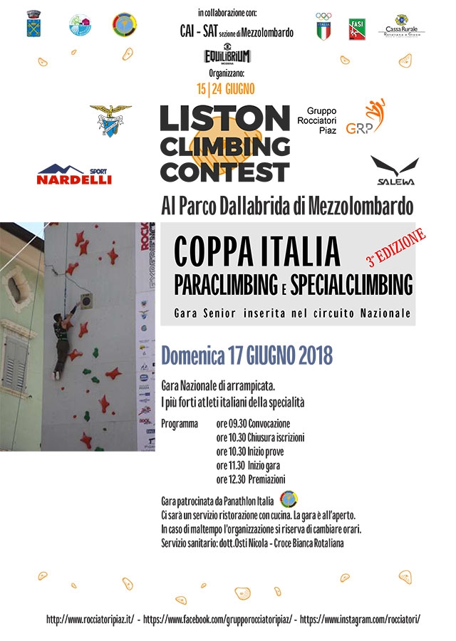 Liston Climbing Contest 2018 - Mezzolombardo