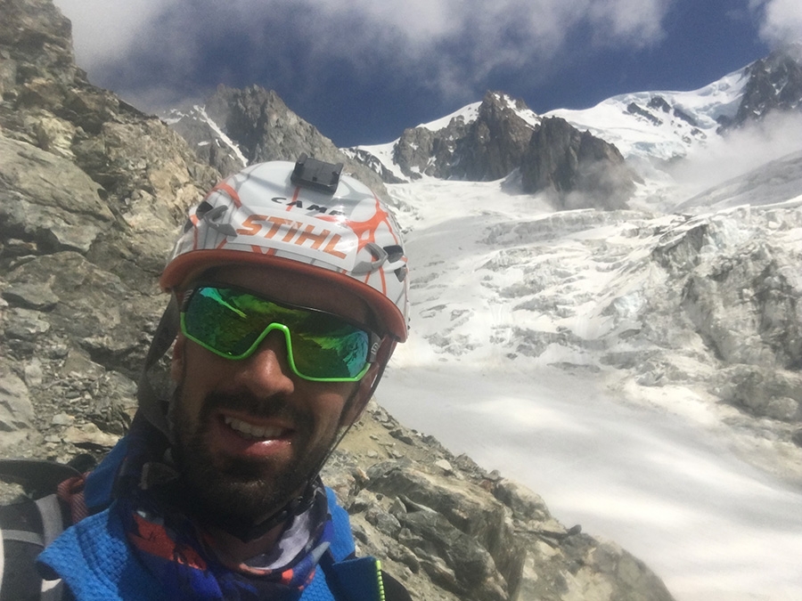 Innominata Ridge, Mont Blanc, Denis Trento, Robert Antonioli