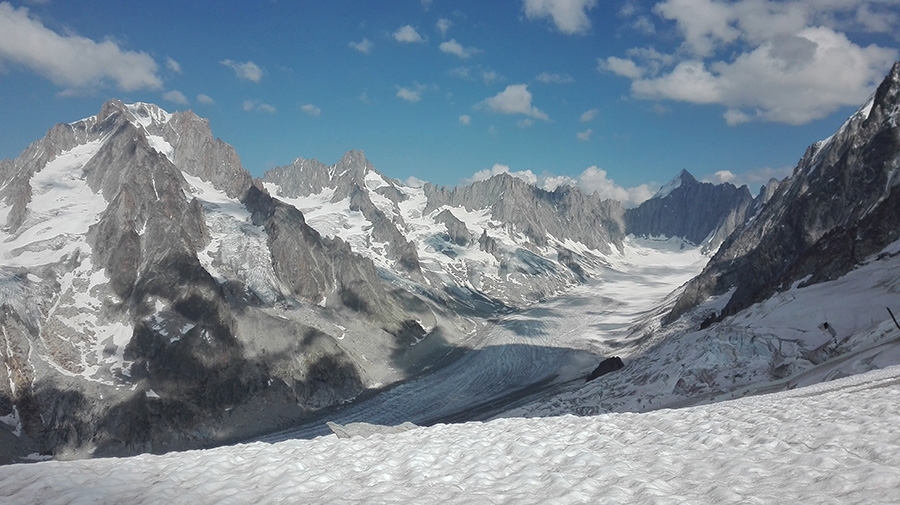 Mont Blanc, Aiguille d'Argentière, Ondrej Húserka, Ján Smoleň