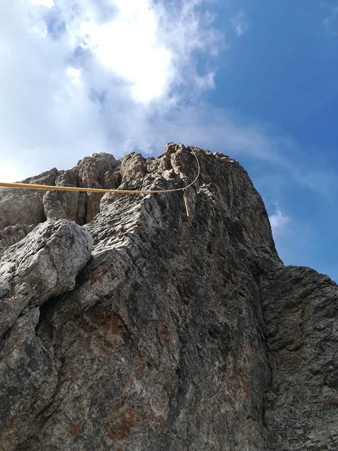 Marmarole, Dolomites, climbing, Ruggero Corà, Diego Trevisan 