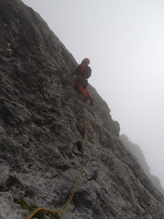 Marmarole, Dolomites, climbing, Ruggero Corà, Diego Trevisan 