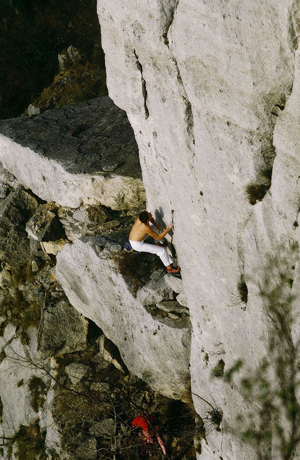 Finale climbing, Giovanni Massari
