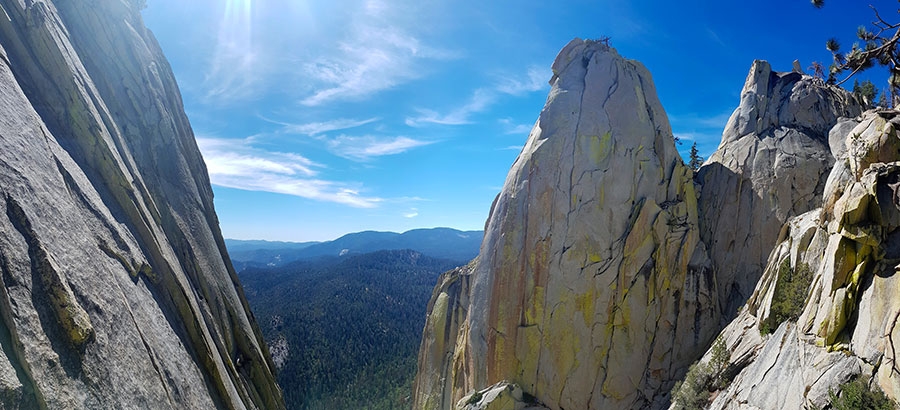 High Sierra climbing, USA, Alessandro Baù, Claudia Baù
