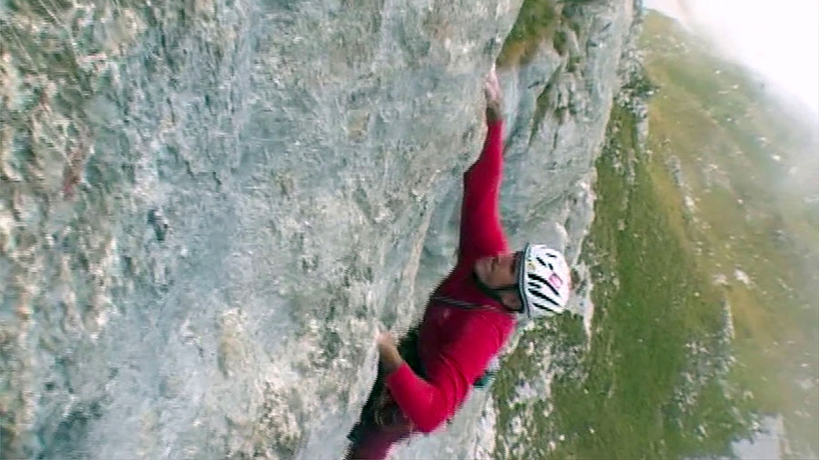Video tutorial arrampicata, chiodare dal basso, Maurizio Oviglia