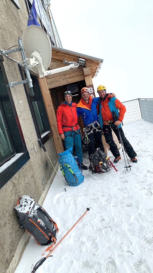 Grand Flambeau Mont Blanc, Enrico Bonino, Jon Bracey