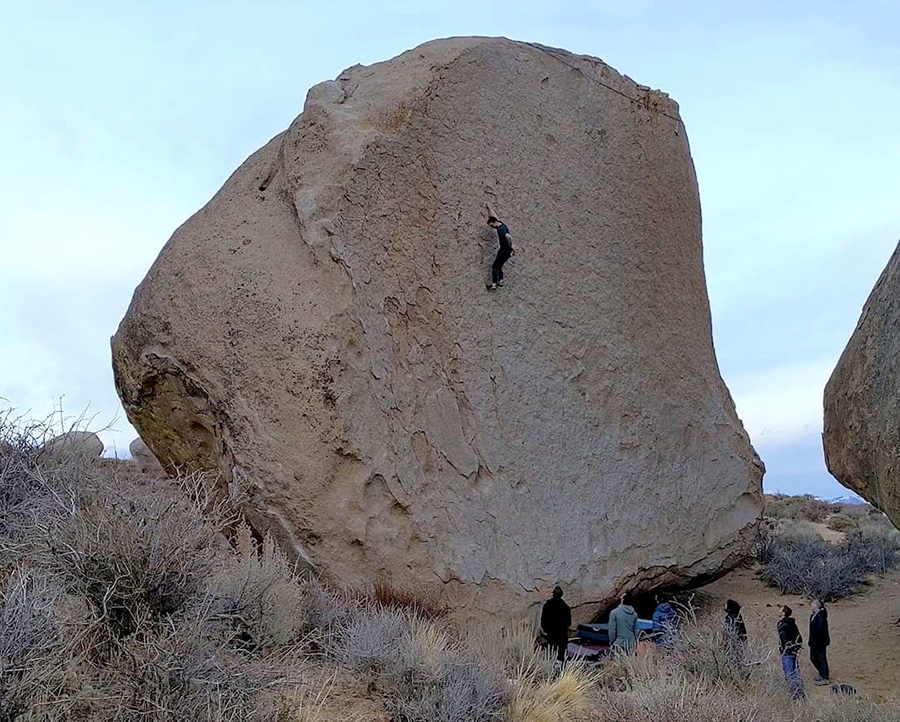 Miles Adamson tops Too Tall to Fall, huge highball at Bishop