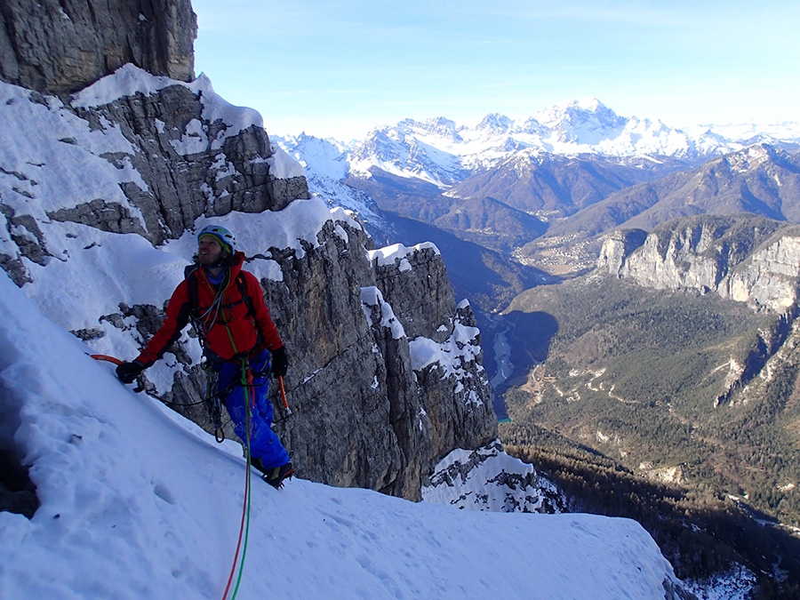 Rocchetta Alta di Bosconero, Dolomiti di Zoldo, Santiago Padrós, Diego Toigo
