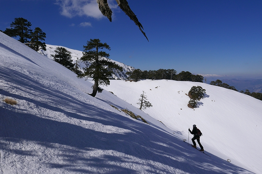 Ski mountaineering in Greece