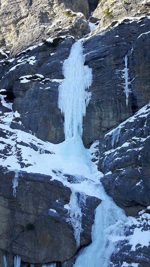 Valle del Braulio, Bormio cascate di ghiaccio 