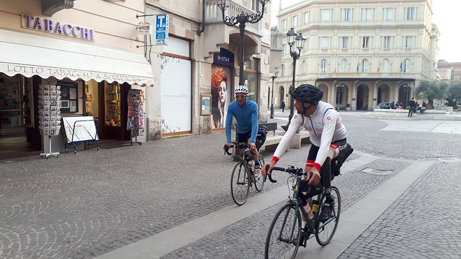 Cycling across Italy