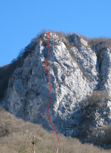 Via Paola - Pilastro dei barbari, Valsugana