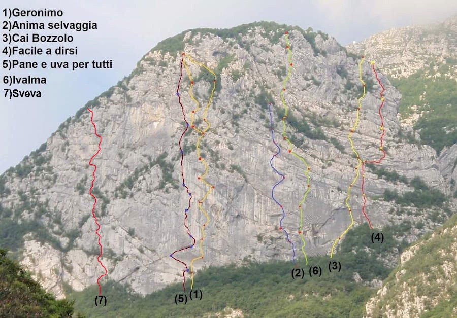 Monte Pizzocolo, Brescia and Garda Prealps, Leonardo Dagani, Mauro Florit