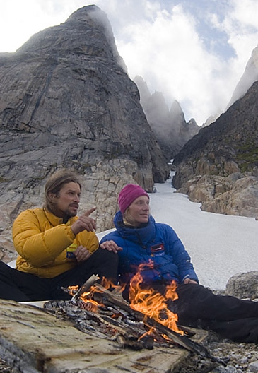 Greenland climbing, Eliza Kubarska, David Kaszlikowski