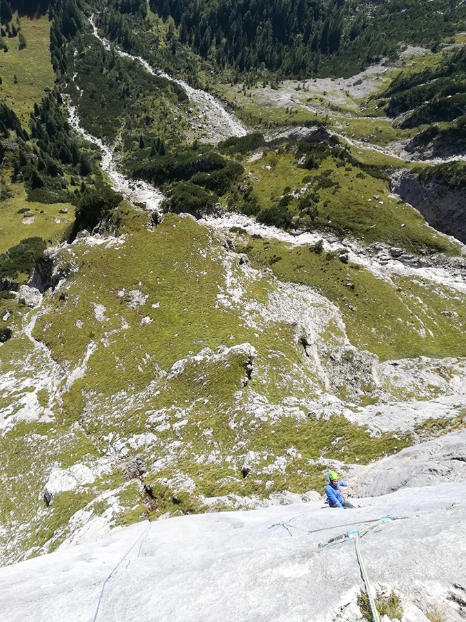 Spirito Libero Monte Agner, Dolomites, Sara Avoscan, Omar Genuin