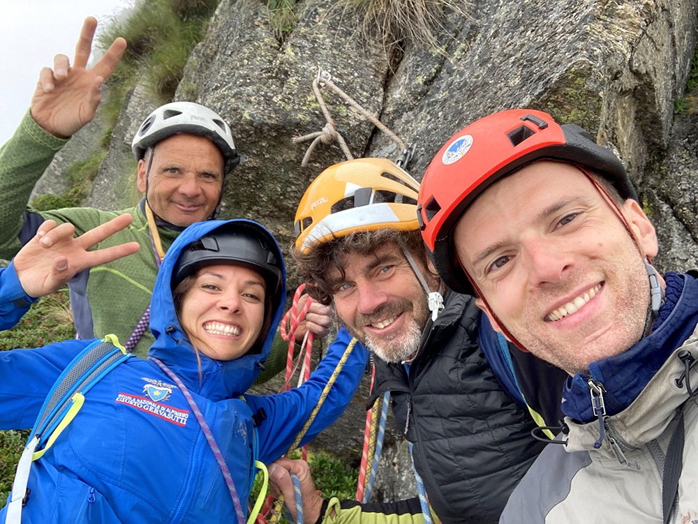 Orco Valley rock climbing, Vallone di Piantonetto, Filippo Ghilardini, Martina Mastria, Alessandro Zuccon