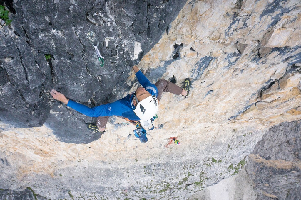 Col di Mezzo, Val Rienza, Dolomiti, Peter Manhartsberger, Martin Wibmer