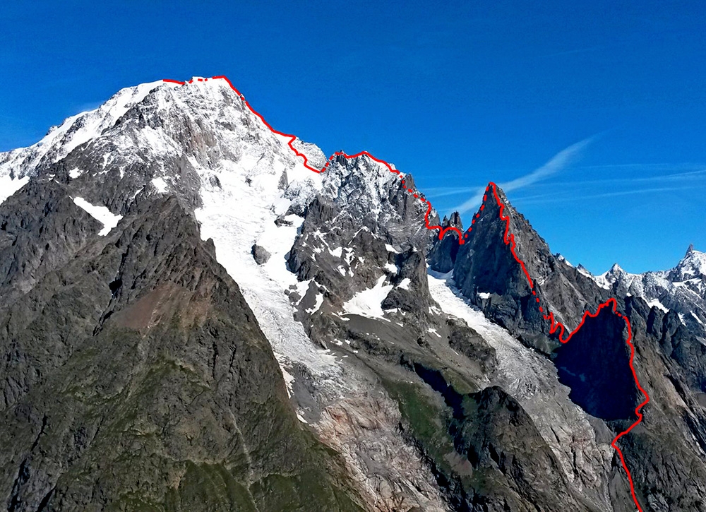 Filip Babicz, Peuterey Integralissima, Aiguille Noire de Peutèrey, Mont Blanc