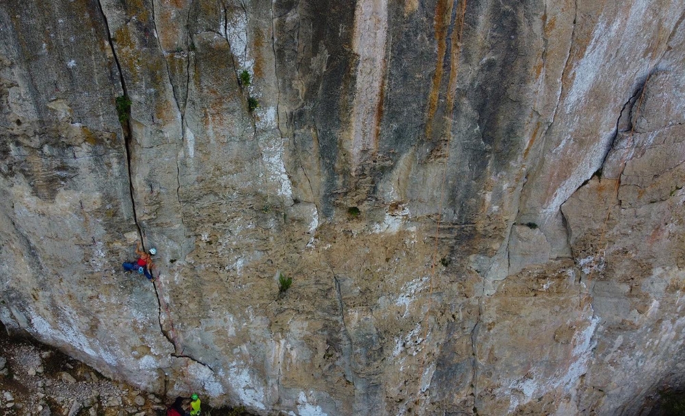 Rock climbing in Sardinia