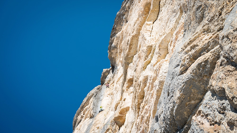 Heiligkreuzkofel / Sass de la Crusc, Dolomites, Martin Dejori, Titus Prinoth, Alex Walpoth