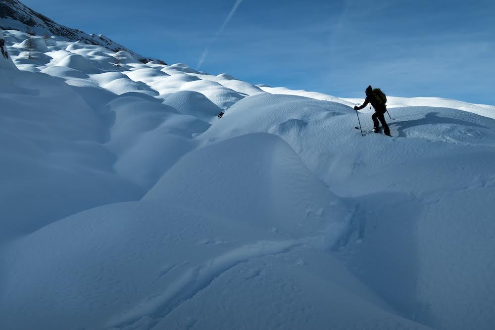 Ski mountaineering Marmarole, Antelao, Sorapiss, Dolomites