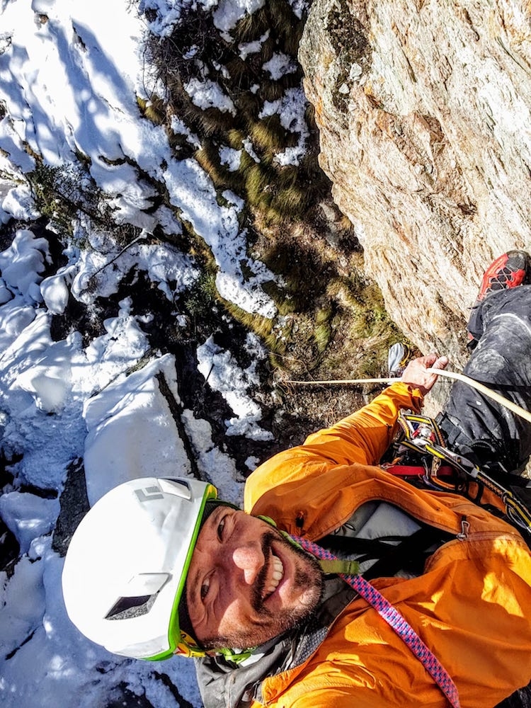 Lockdown, total dry tooling, Val Gerola, Cristiano Candiotto