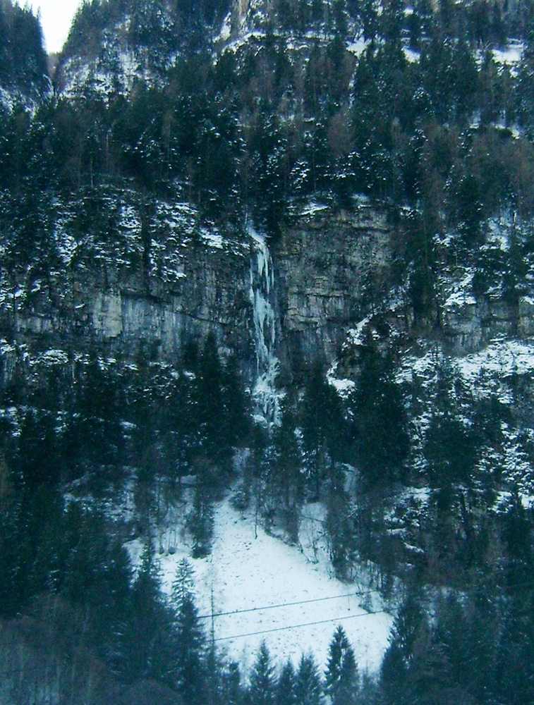 Val Daone, cascate di ghiaccio 