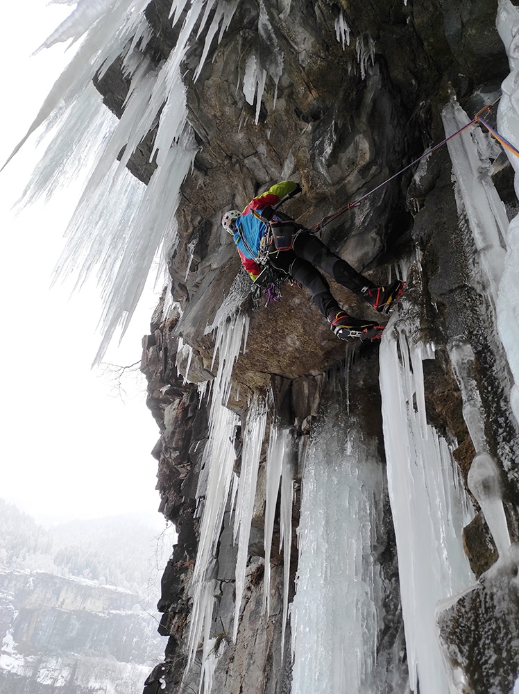 Val Daone, ice climbing