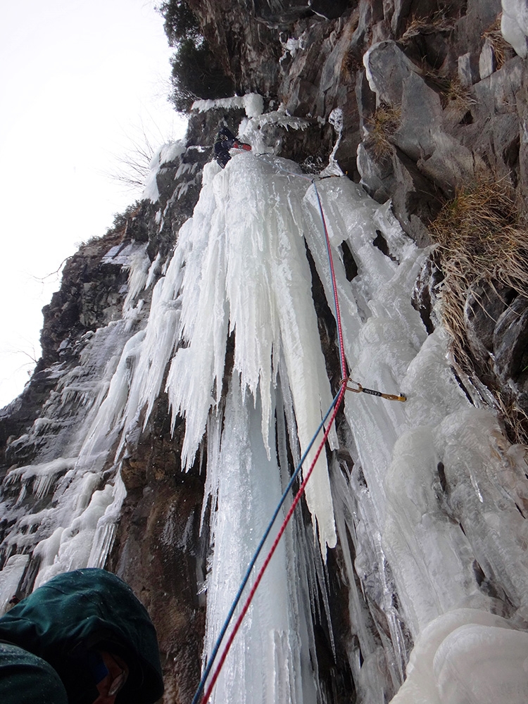Val Daone, cascate di ghiaccio 