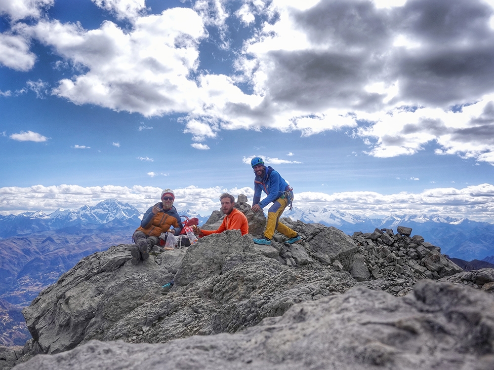 Cerro Antamina, Perù, Nicolò Geremia, Thomas Gianola, Giovanni Zaccaria