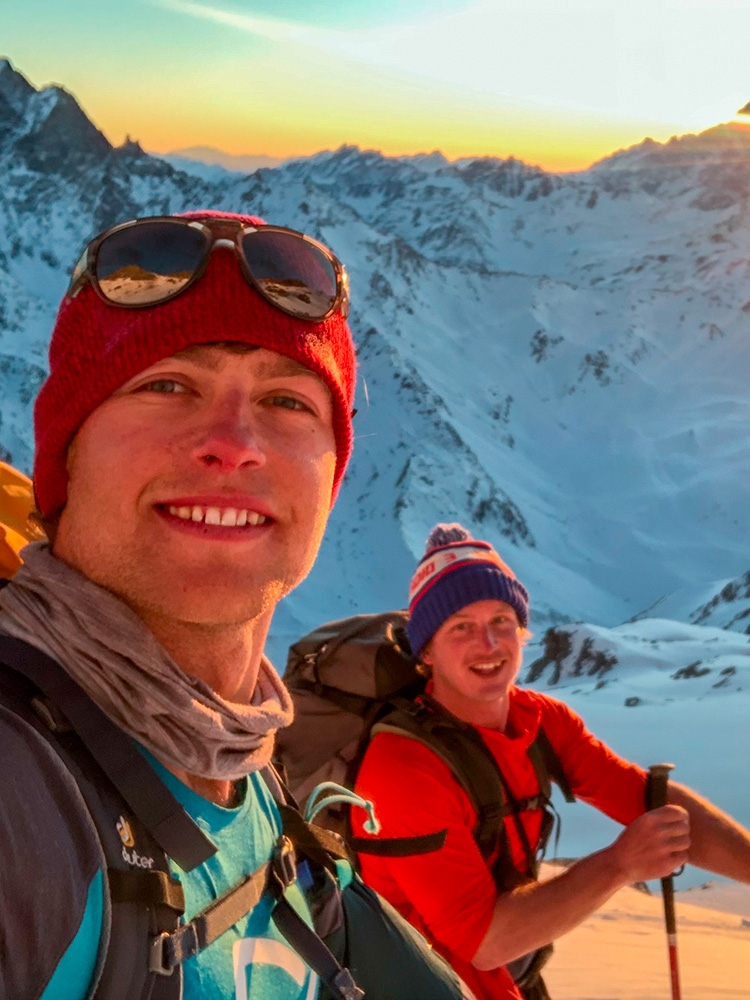 Ryan Colley, Swiss Alpine Traverse