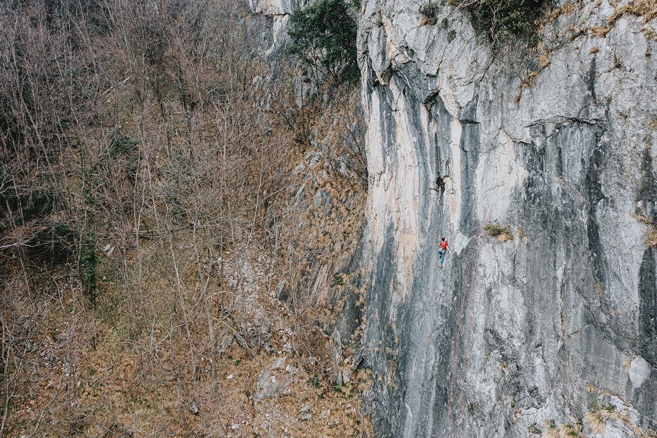 Andrea Gelfi, Monte Altissimo, Apuan Alps, Lo Smanacchino
