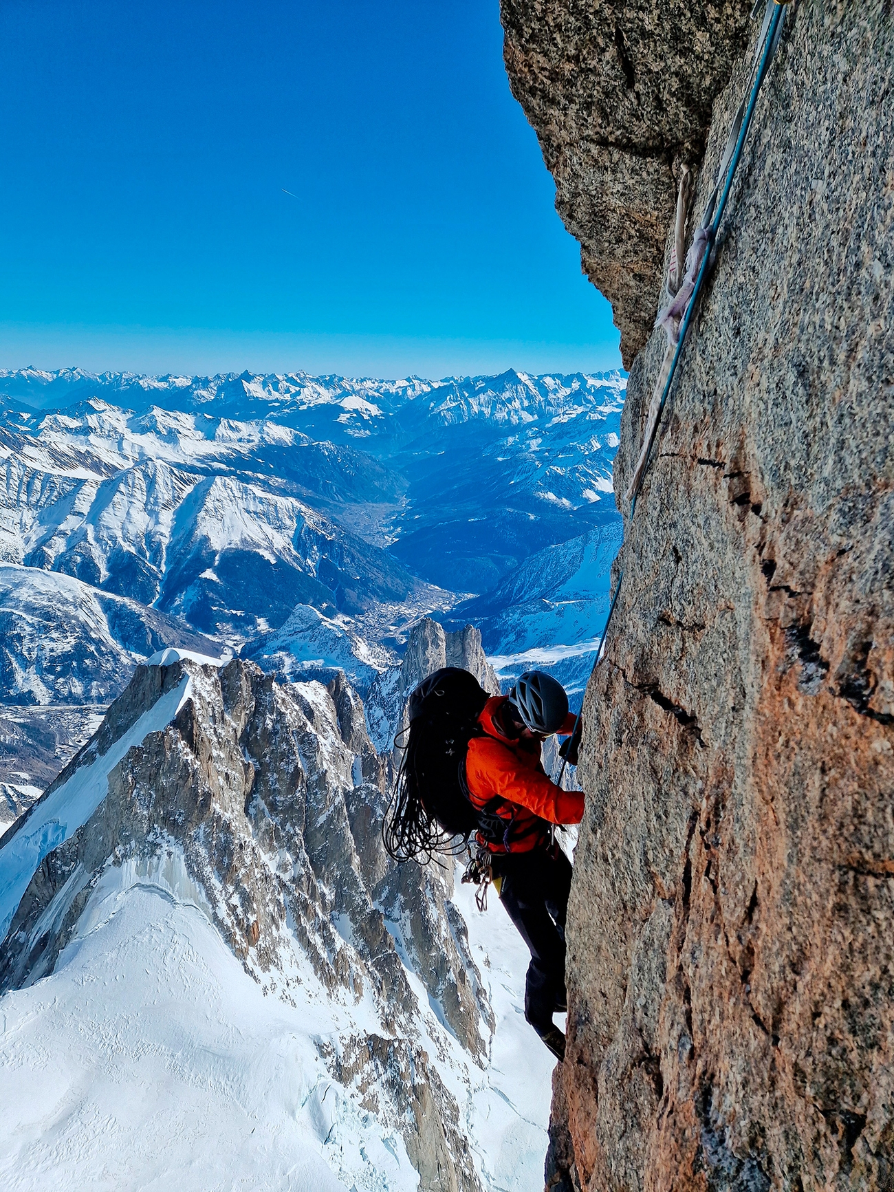 Central Pillar of Frêney, Mont Blanc, Richard Tiraboschi, Giuseppe Vidoni