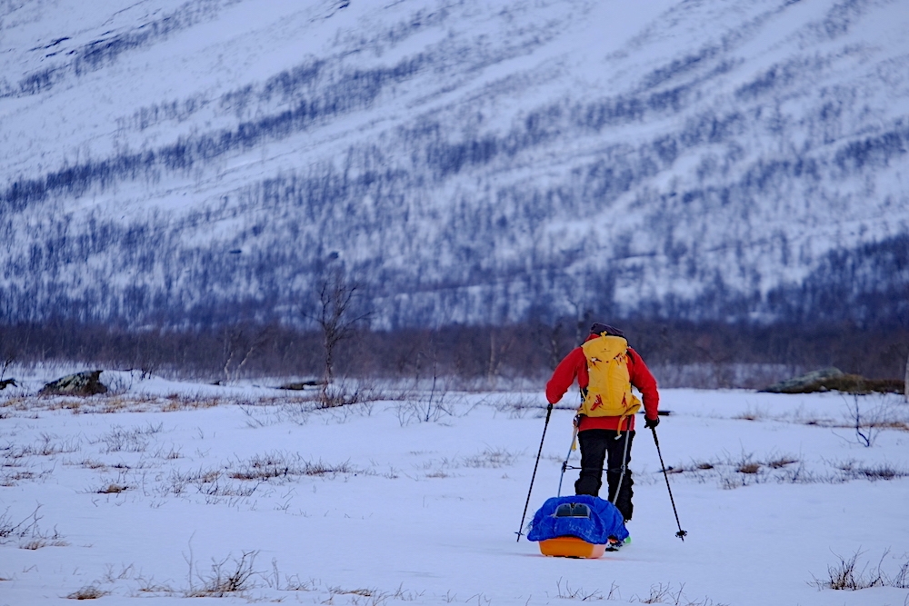 Sarek ski traverse, Arctic Circle
