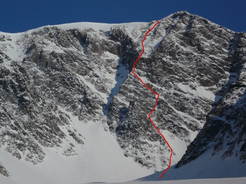 Spitzbergen climbing Expedition to the Atomfjella mountains