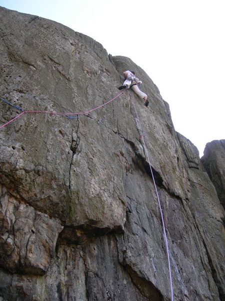 Svab e Larcher all' International Climbing Meeting in Galles