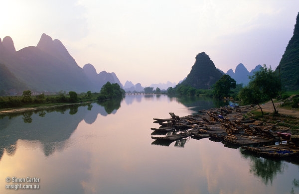 Rock climbing at Yangshuo, China