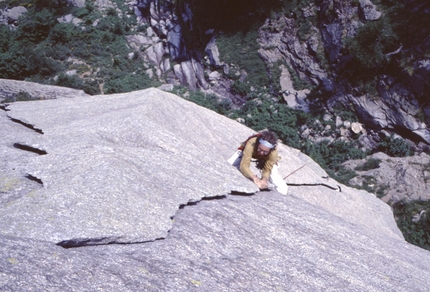 Valle dell'Orco - La Baita di Sitting Bull arrampicata libera fine anni'70