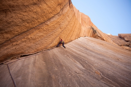 Spitzkoppe in Namibia, climbing red granite inselbergs