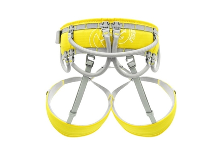 Revolutionary rock climbing harness Aeron Flex - Revolutionary sport climbing harness with customizable gear loops system