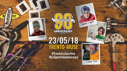 La Sportiva: 90 years of history in Trento - On May 23rd La Sportiva celebrates the ninetieth anniversary of its foundation in 1928 with a maxi-event open to the public at the park of the Muse in Trento and in the city centre
