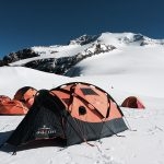 High altitude test on Monte Rosa and Mont Blanc for Ferrino High Lab products - On Monte Rosa and Mont Blanc the High altitude camps to test Ferrino High Lab tents, sleeping bags, backpacks and clothing for the mountains.