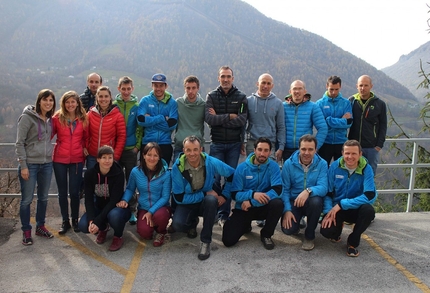 CAMP ski mountaineering athletes visited the headquarter in Premana - The best ski-mountaineers in the world are all CAMP athletes: men and women that arrived in Premana in the past days to visit the company that produce their competition and training products.