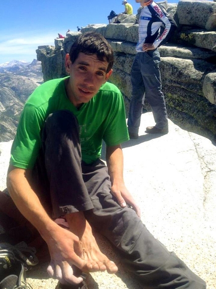 Alex Honnold, interview after Too Big To Flail at the Buttermilks
