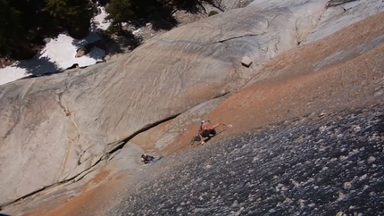 The Bachar - Yerian rock climb at Tuolumne Meadows