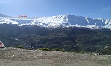 Libano scialpinismo - Scialpinismo in Libano: la catena del Libano tra i Cedri e Tannourine. (8)