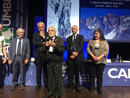 Andrea Mellano - Andrea Mellano nominato socio onorario del CAI ad Assisi (PG) nel corso dell’Assemblea dei Delegati 2024 del Club Alpino Italiano